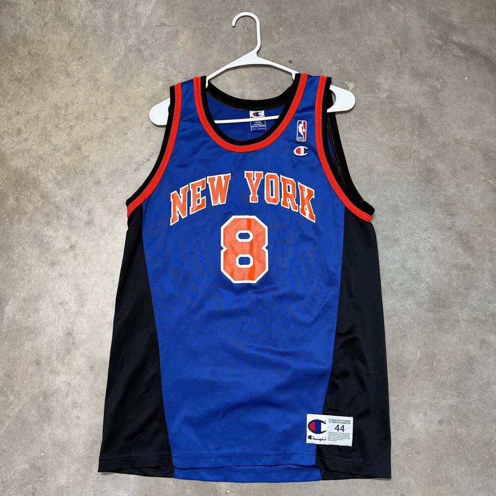 Vintage Champion New York Knicks Latrell Sprewell Jersey
